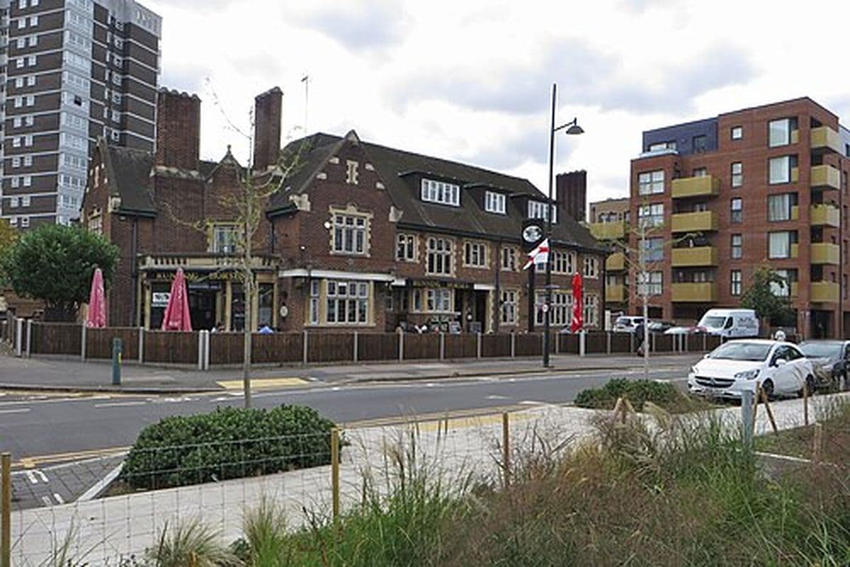 The Running Horses pub on Erith High Street