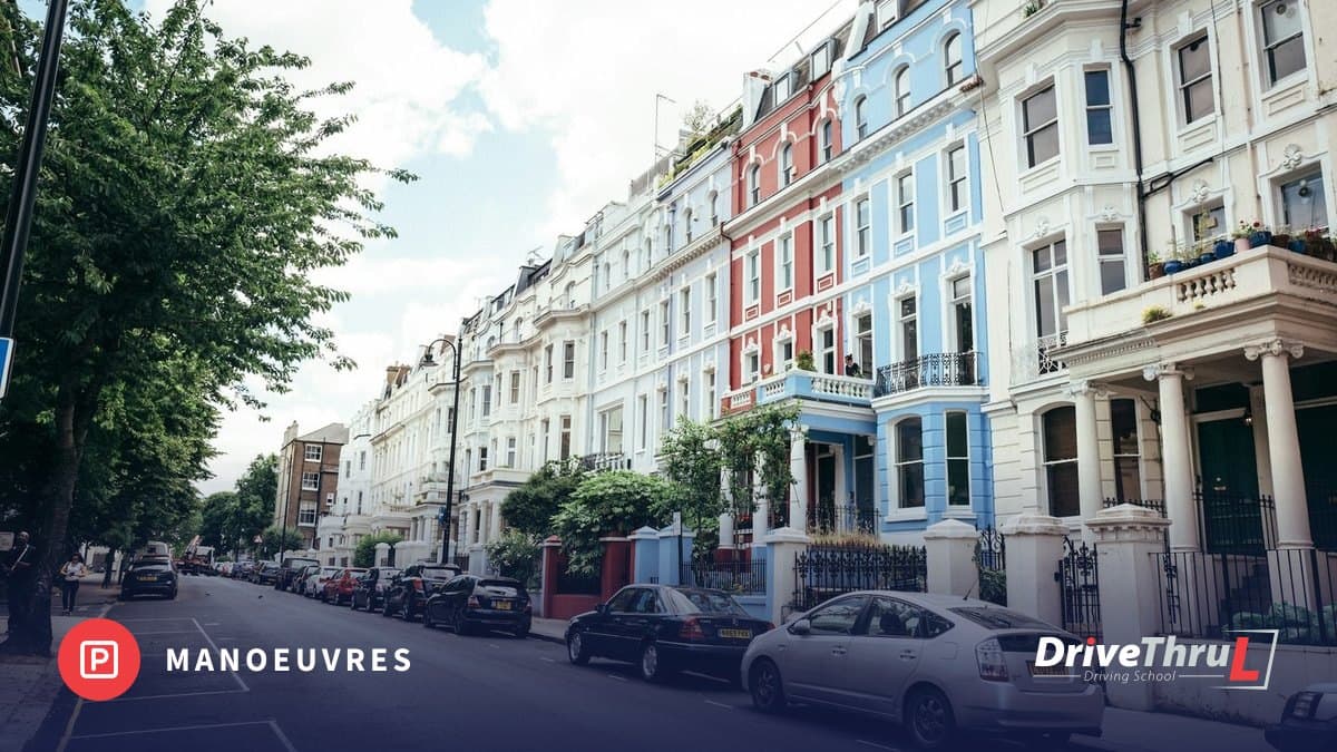 London street with cars parked along the kerb