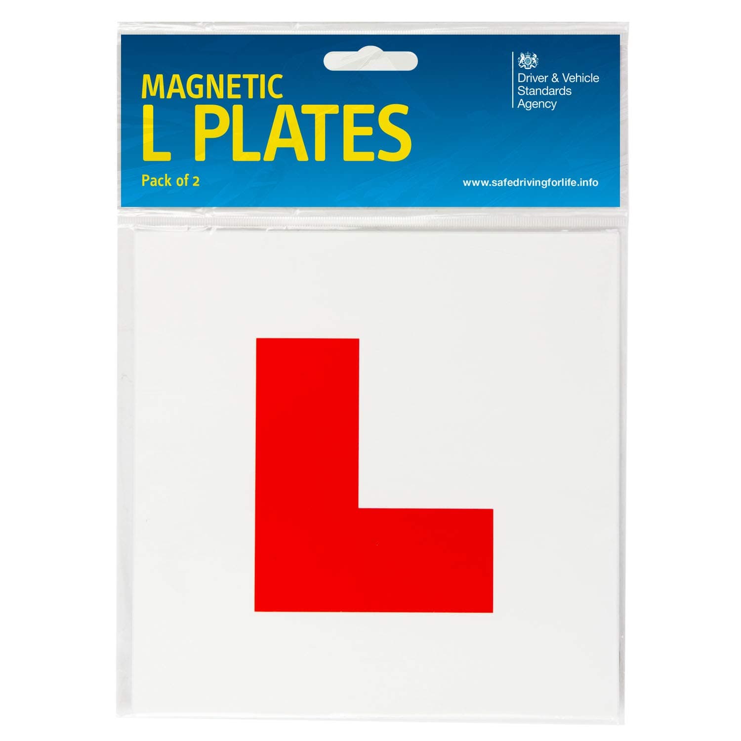 DVSA Approved Stick-On L Plates