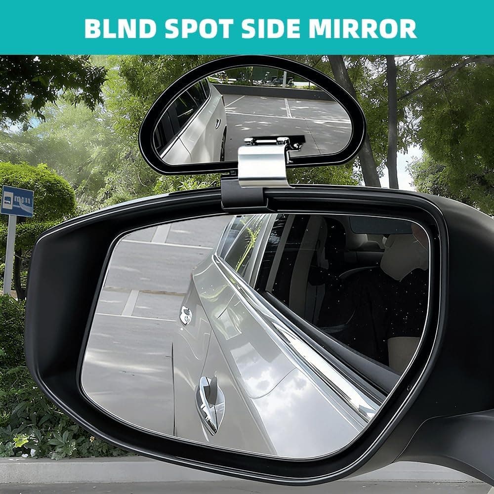 Adjustable Blind Spot Mirrors 2PCS Wide Angle