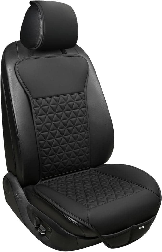 Black Panther Luxury PU Leather Car Seat Cover