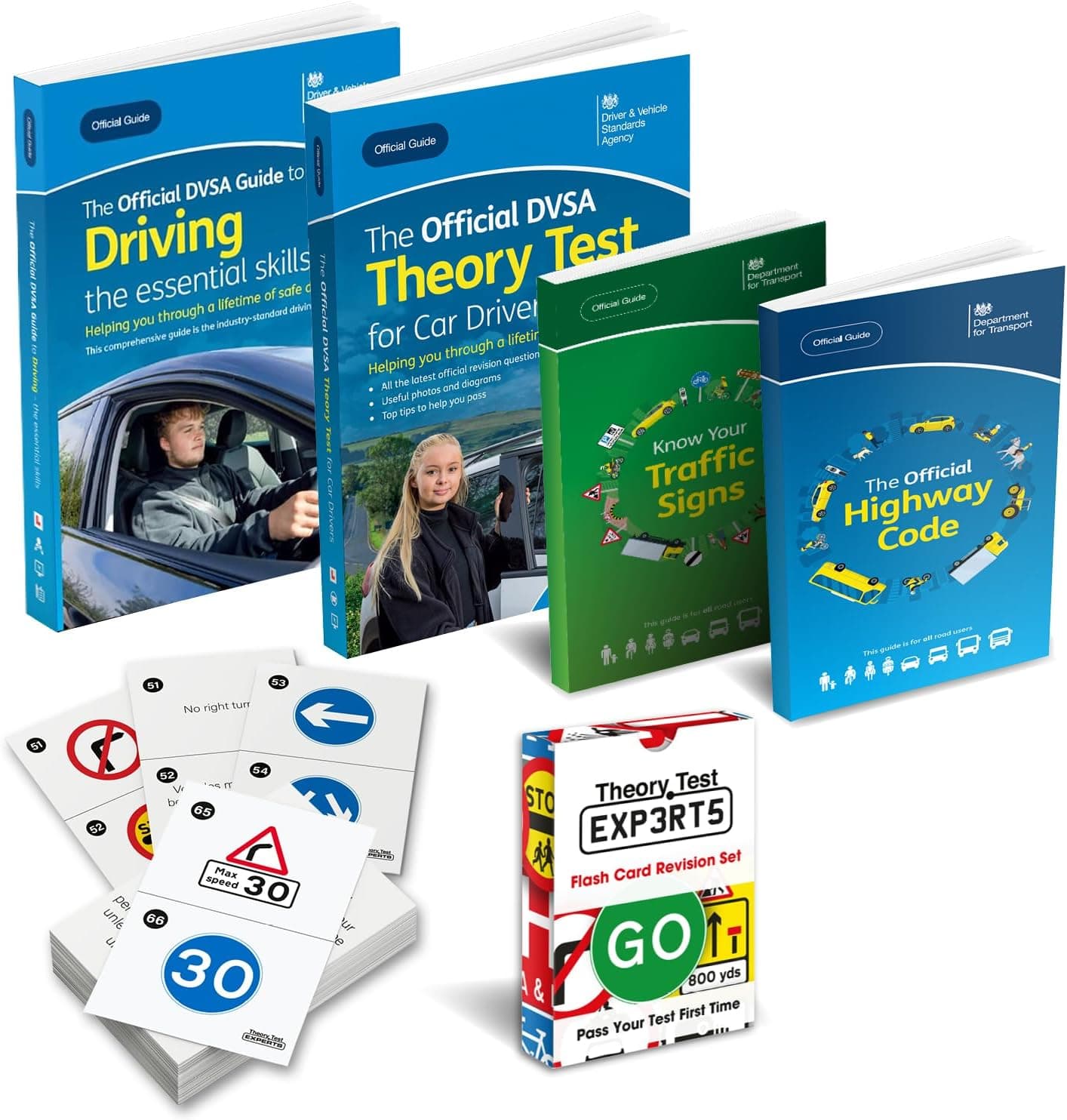 Complete Theory Test Bundle 2026 (5 Books + Flash Cards)