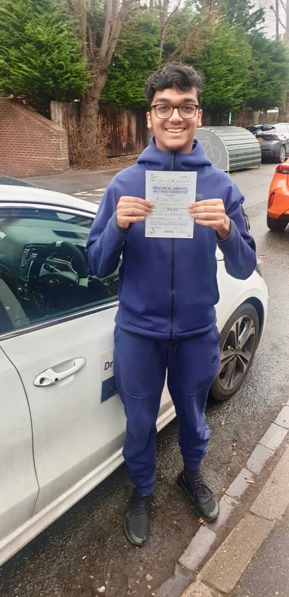 DriveThruL learner passed in Woolwich