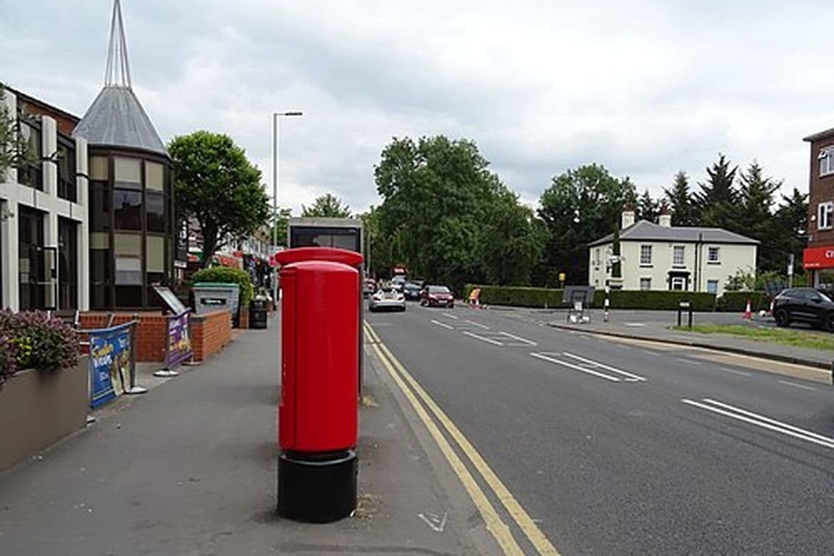 High Road, Loughton, the road the test centre is on