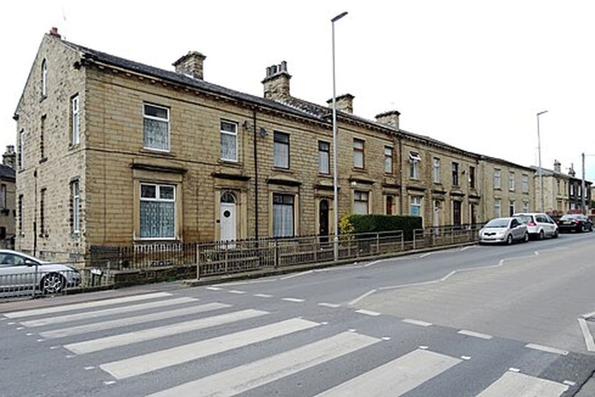 High Street, Heckmondwike, the road the test centre is on
