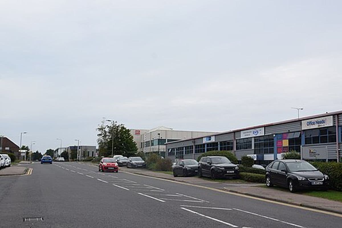 Paycocke Road, Basildon, the road the test centre is on