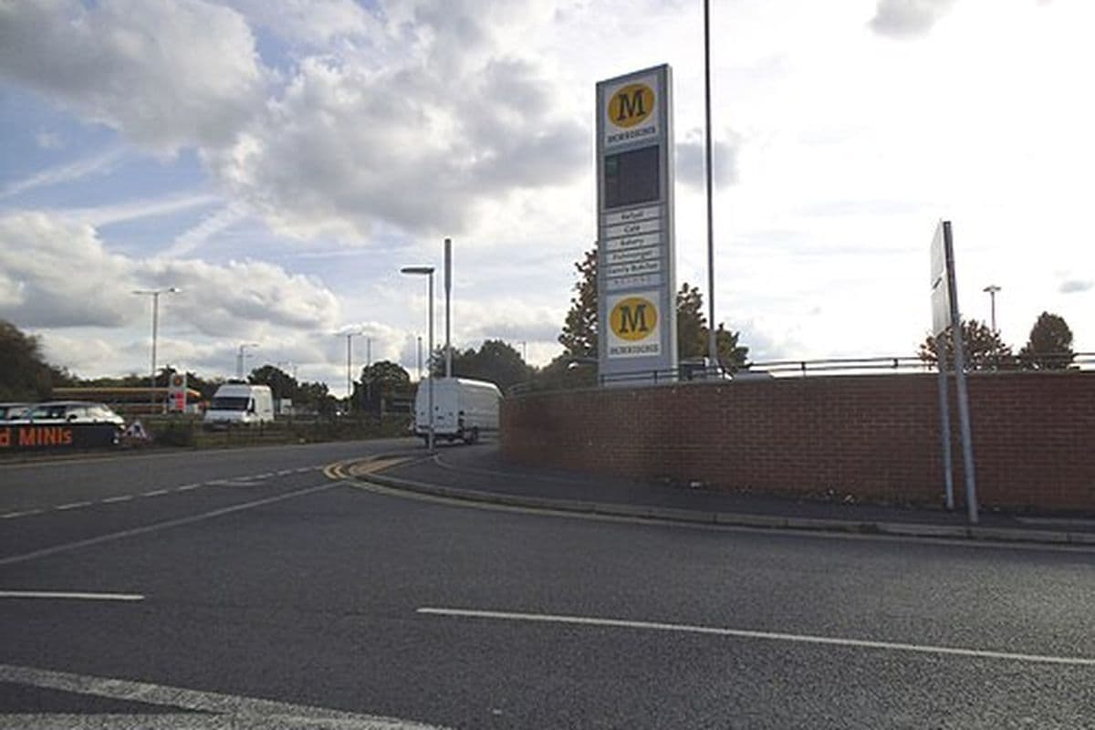 Stirling Way, Borehamwood, the road the test centre is on